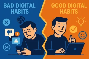 Evolving digital habits