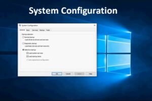 Windows system configuration
